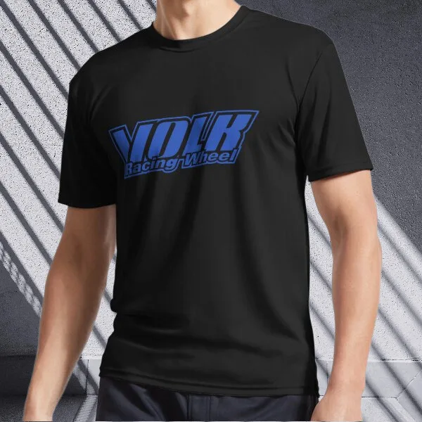 BEST ONE! Volk Racing Wheel Blue Logo Unisex T-Shirt Funny Size S to 5XL