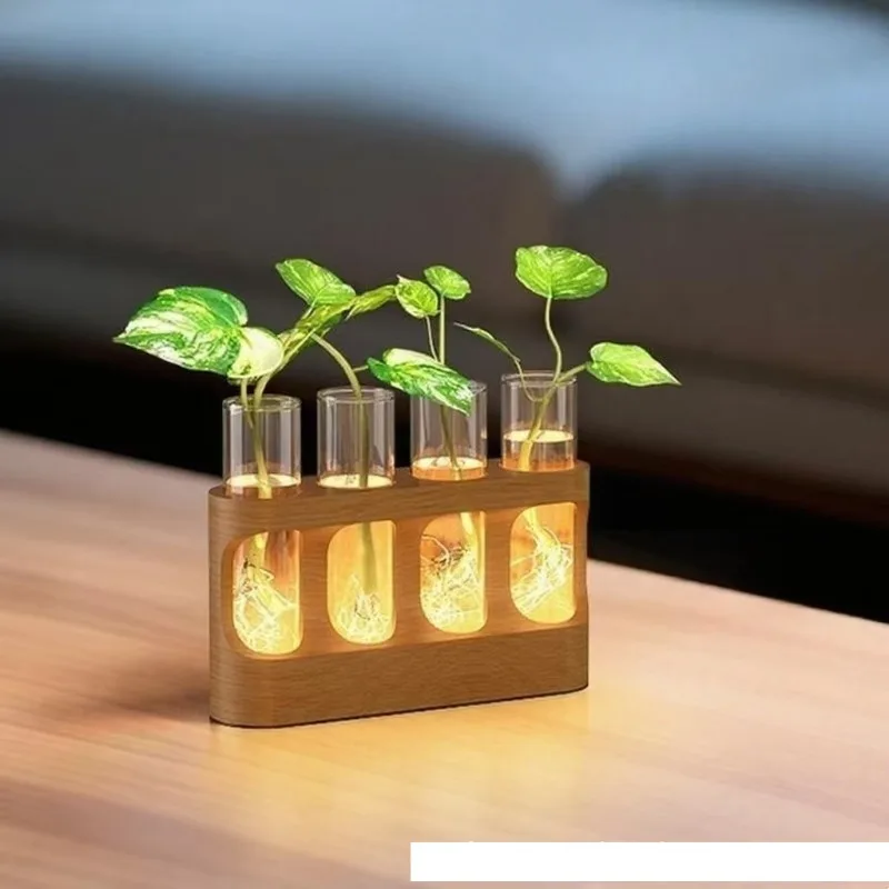 

Hydroponic plant light, test tube flower lamp, ambient light, home ornament, night light