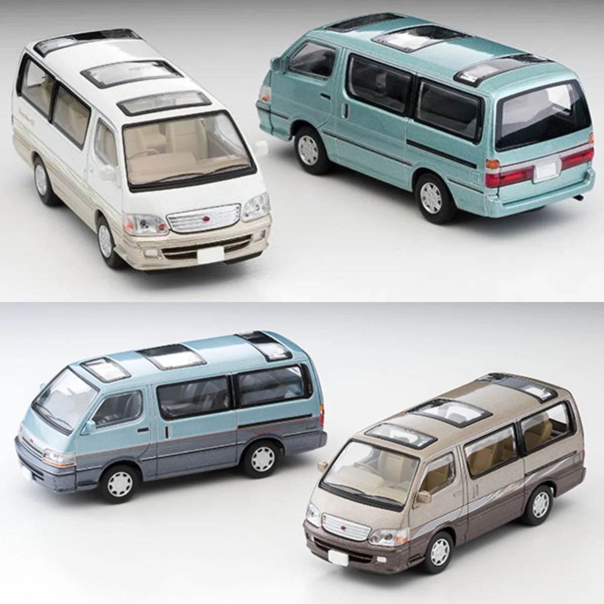 

Tomytec 1:64 TLV N216 A/B/C Hiace Wagon Living Saloon EX 2002 Limited Edition Simulation Alloy Static Car Model Toy Gift