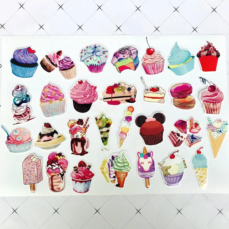 1Sets =75PCS Refreshing Drink PVC Sticker Water Cup Mobile Phone Refrigerator Computer Sticker
