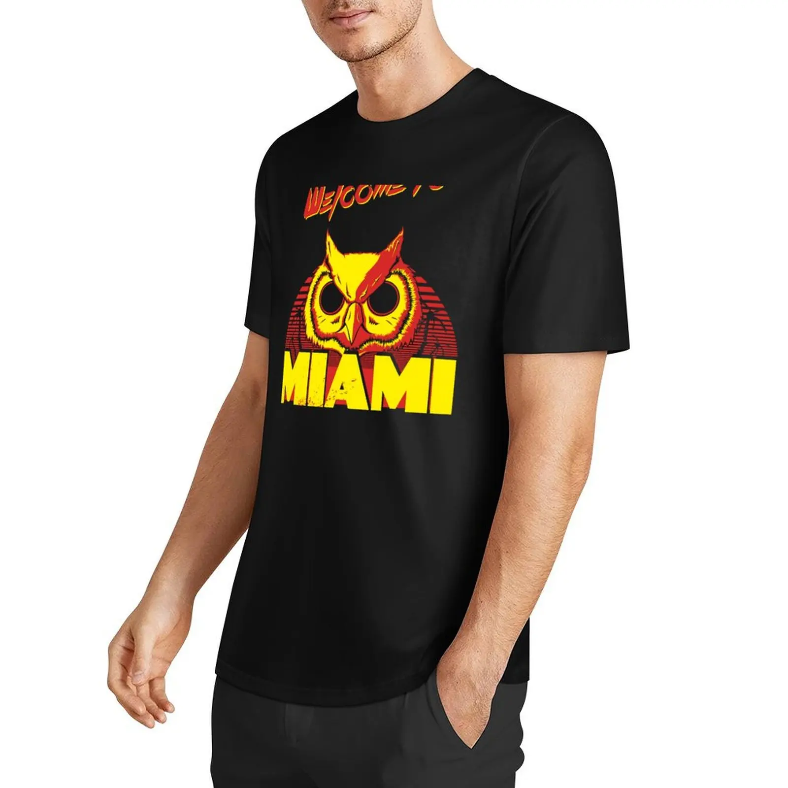 Welcome to Miami - III - Rasmus T-Shirt anime tshirt quick-drying essential t shirt mens t shirt