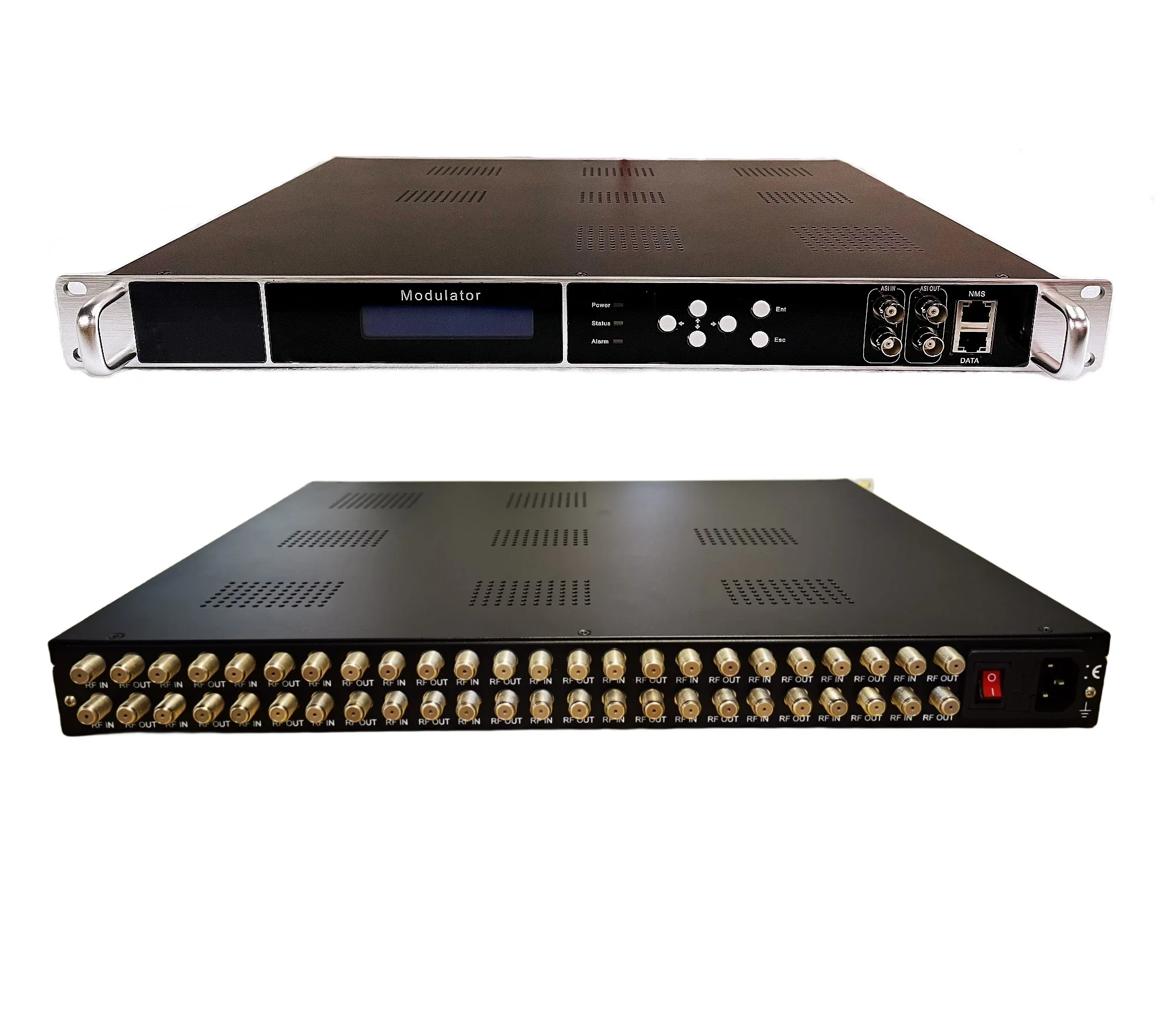 Satellite RF to IP Gateway DVB-S/S2 DVB-C DVB-T DVB-T2 ATSC ISDBT Tuner to SPTS MPTS IP Gateway Over UDP for CATV IPTV