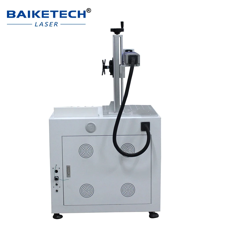 Large Range Dynamic 3D Fiber Laser Marker 3D Curved Relief Engraving Device Multi-Metal Deep Marking & Embossing Machine