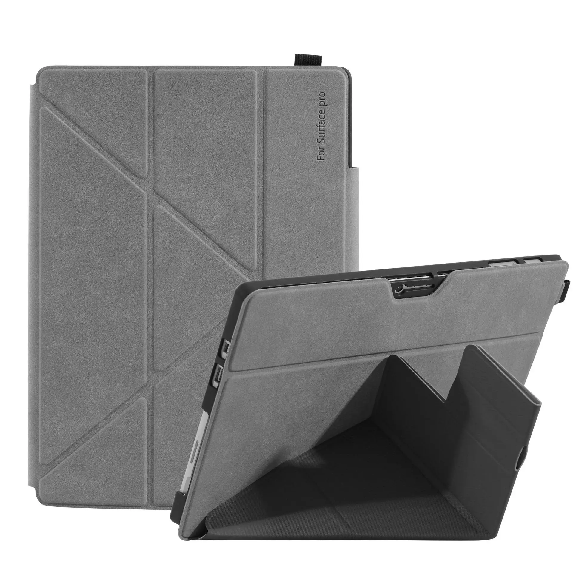 For Microsoft Surface Pro 9 8 7 4 5 6 Case Cover Tablet Protective fold Case Shell Funda Cover Stand with Holder