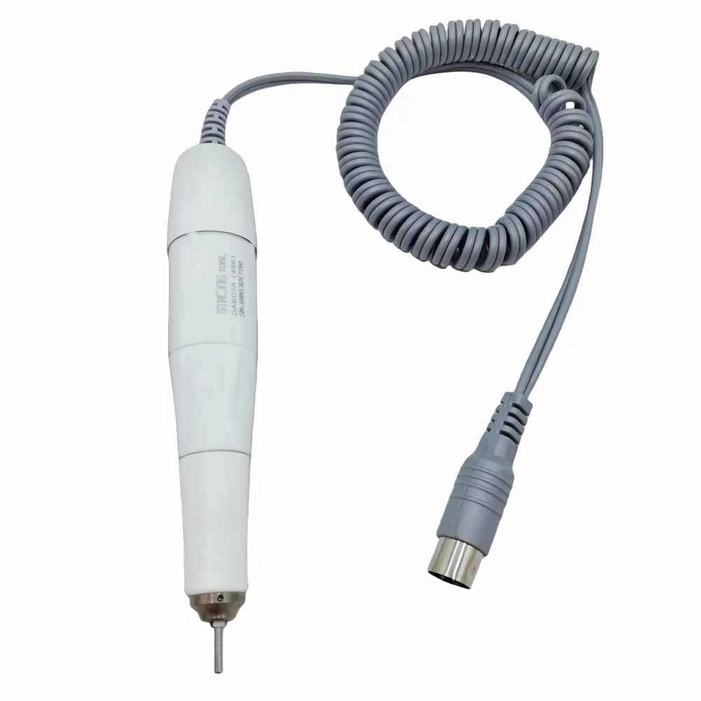 Taladro de uñas con fresa de 40 K, 105 L, pieza de mano para máquina eléctrica de manicura y pedicura Marathon STRONG 210, mango pulidor.