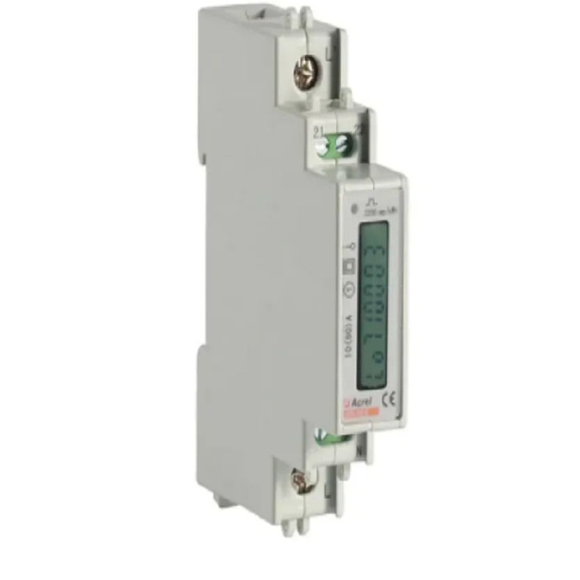 Acrel ADL10-E DIN RAIL ENERGY METER 8 DIGITALS LCDDISPLAY U, I, P, Q, PF, kWh, POWER MEASURE