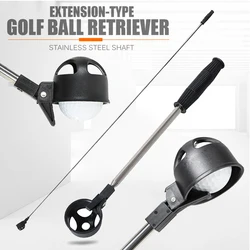 Tipo di estensione pallina da Golf Retriever albero in acciaio inossidabile asta telescopica Golf accessorio sportivo all'aperto strumento di raccolta portatile