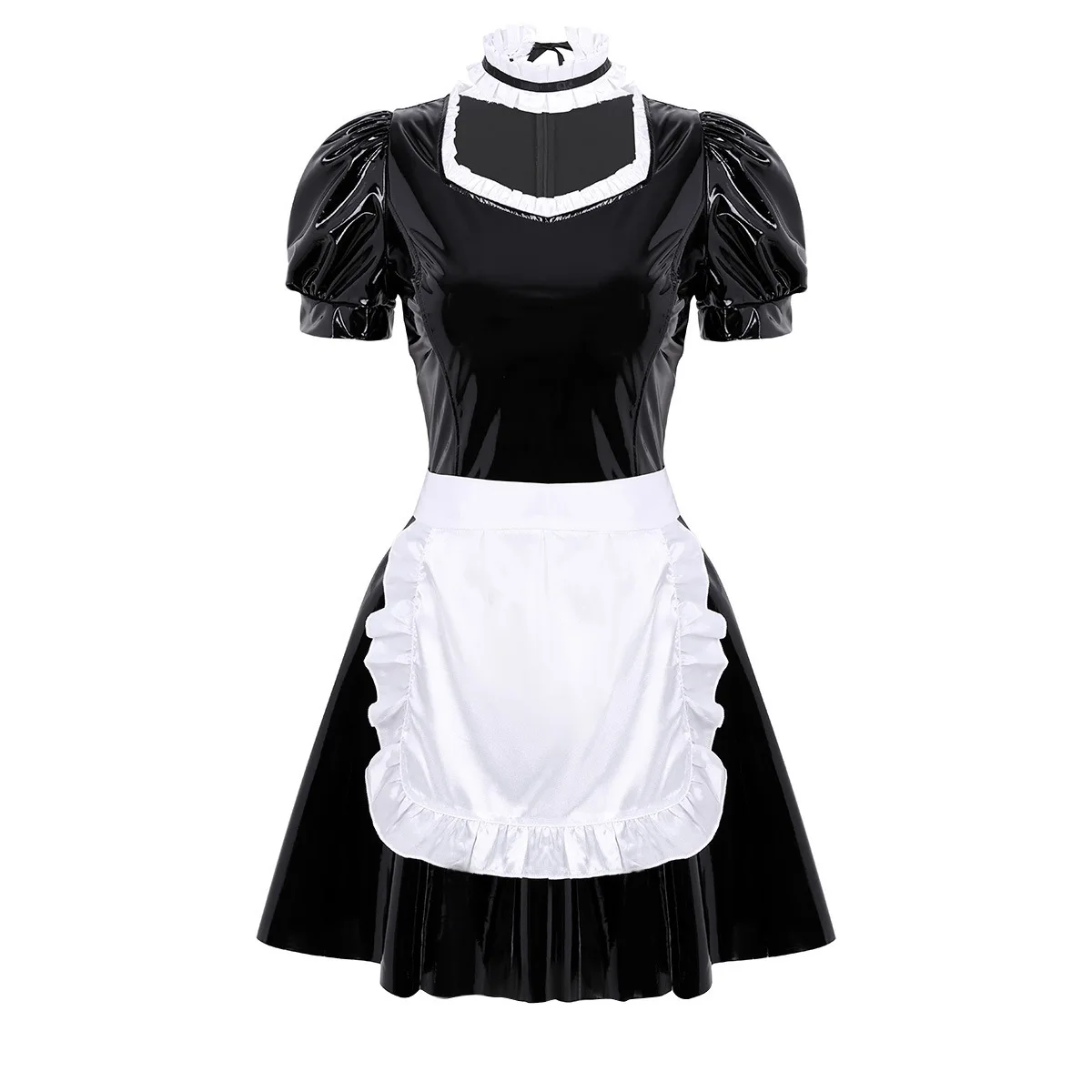

Halloween Costume Performance Dress Bar Show Outfit Sexy French Maid Costume