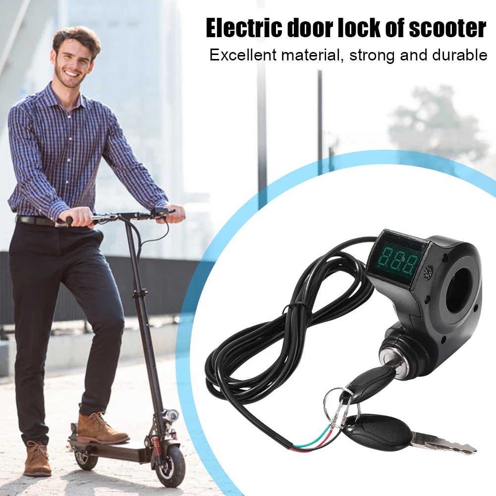 

Electric Scooter Ignition Lock Replacement Key Cylinder Starter Switch Locks Keys Electric Scooter Accessories for KUGOO M4 PRO