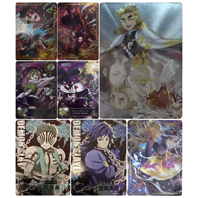

Aikaho DS-06 Аниме Demon Slayer XP CR BP LP карты Kanroji Mitsuri Kochou Shinobu коллекционные карты подарки на день рождения детские игрушки