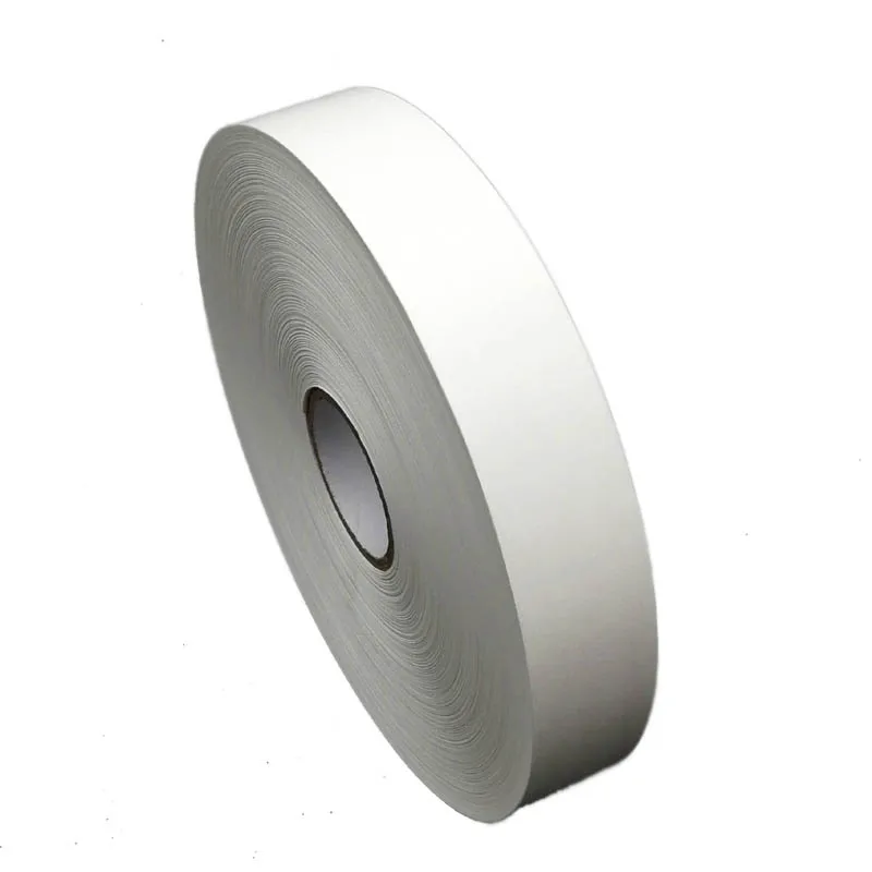 200M Barcode Printing Blank White Nylon Care Label Fabrics Custom Clothing Labels Garment Printed Tags Washing Label Nylon Strap