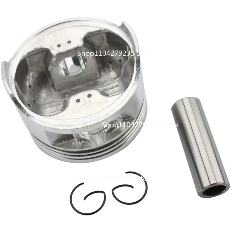 

Подходит для аксессуаров для поршневых колец мотоцикла, поршневой комплект CG200 диаметром цилиндра 63 мм.