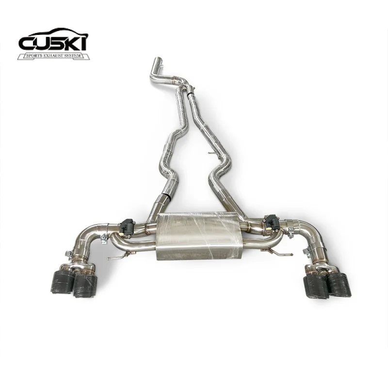 

Performance Valve Exhaust Catback для Toyota Supra A90 3.0T 2019-2024 Обновление выхлопной системы автомобиля