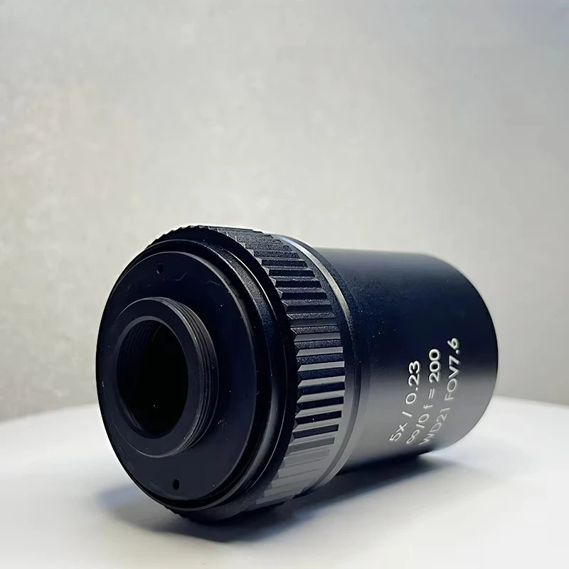 New Objective Telescope Accessories F200mm 5x Industrial Lens
