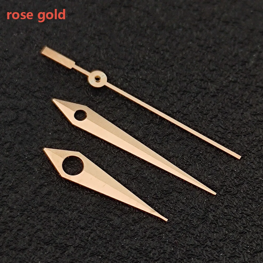 Manecillas de reloj de plata/oro rosa NH35 NH36 ETA 2824 2836 Miyota 8205 8215 821A Mingzhu DG2813 3804 movimiento