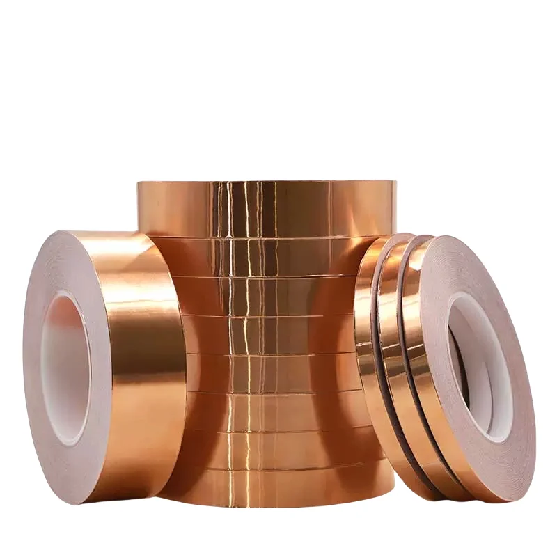 

Single-conductor copper foil tape single-side conductive high-temperature resistant single-side tape