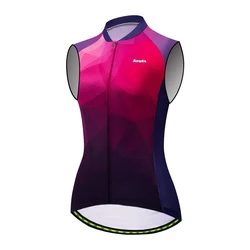 Women's Sleeveless Cycling Jersey Breathable Fast Drying Cycling Vest