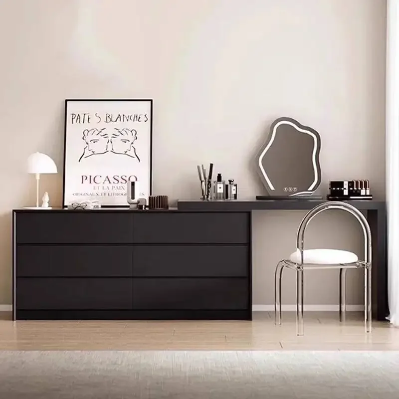 Bedroom Makeup Mirror Cabinet Nail Dressing Table Study Bedside Penteadeira Trendy Furniture Modern Living Room Vanity Table