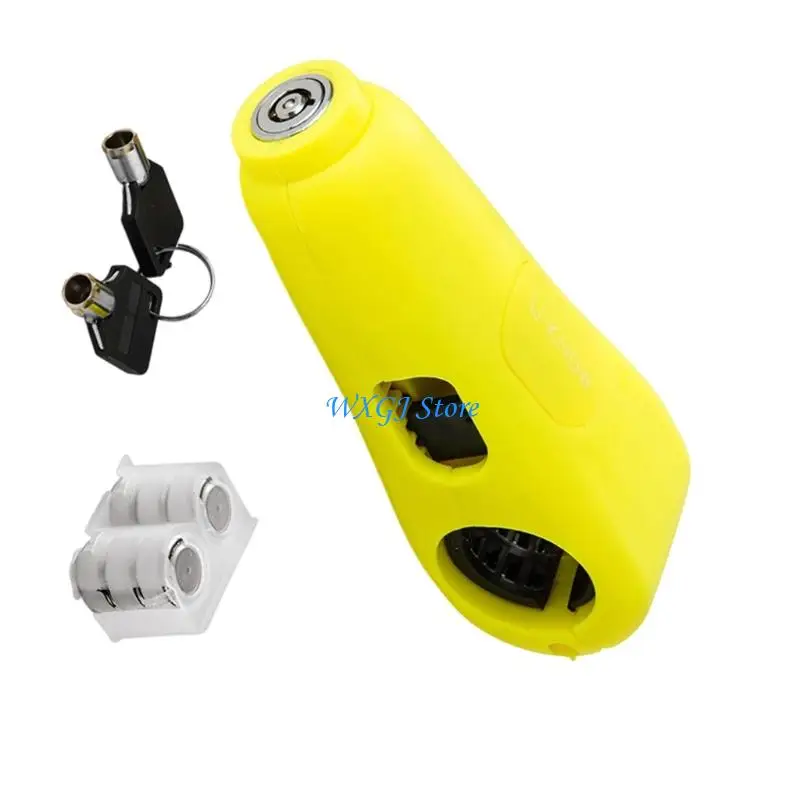 قفل الدراجات النارية 37JE، قفل قبضة مضاد للسرقة، أقفال أمان لمقود الخانق والفرامل، قفل الفرامل الأمامية والقابض