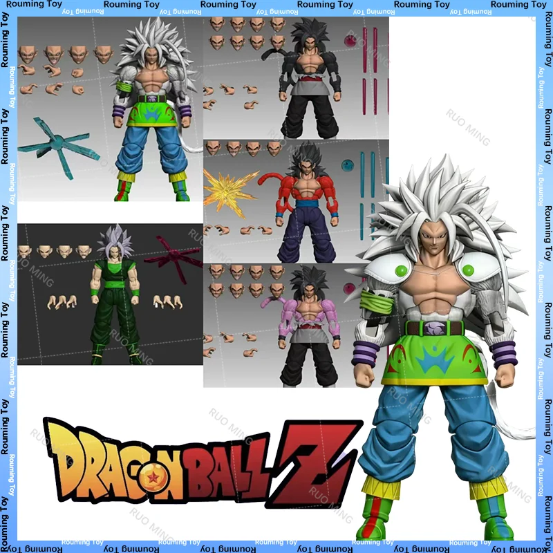 

Новая фигурка Black Hole Toys Shf Super Saiyan 4 SSJ 5 Гоку Гохан, фигурка Dragon Ball, Super Saiyan, аниме-фигурка, модель