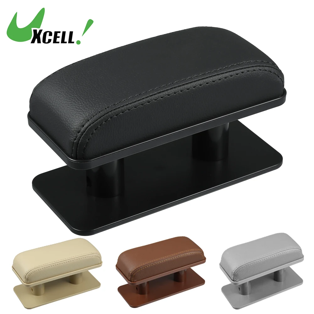 UXCELL Universal Car Armrest Adjustable Height Left Elbow Support Pad Anti-Fatigue Car Door Armrest Rest Pad 4 Colors