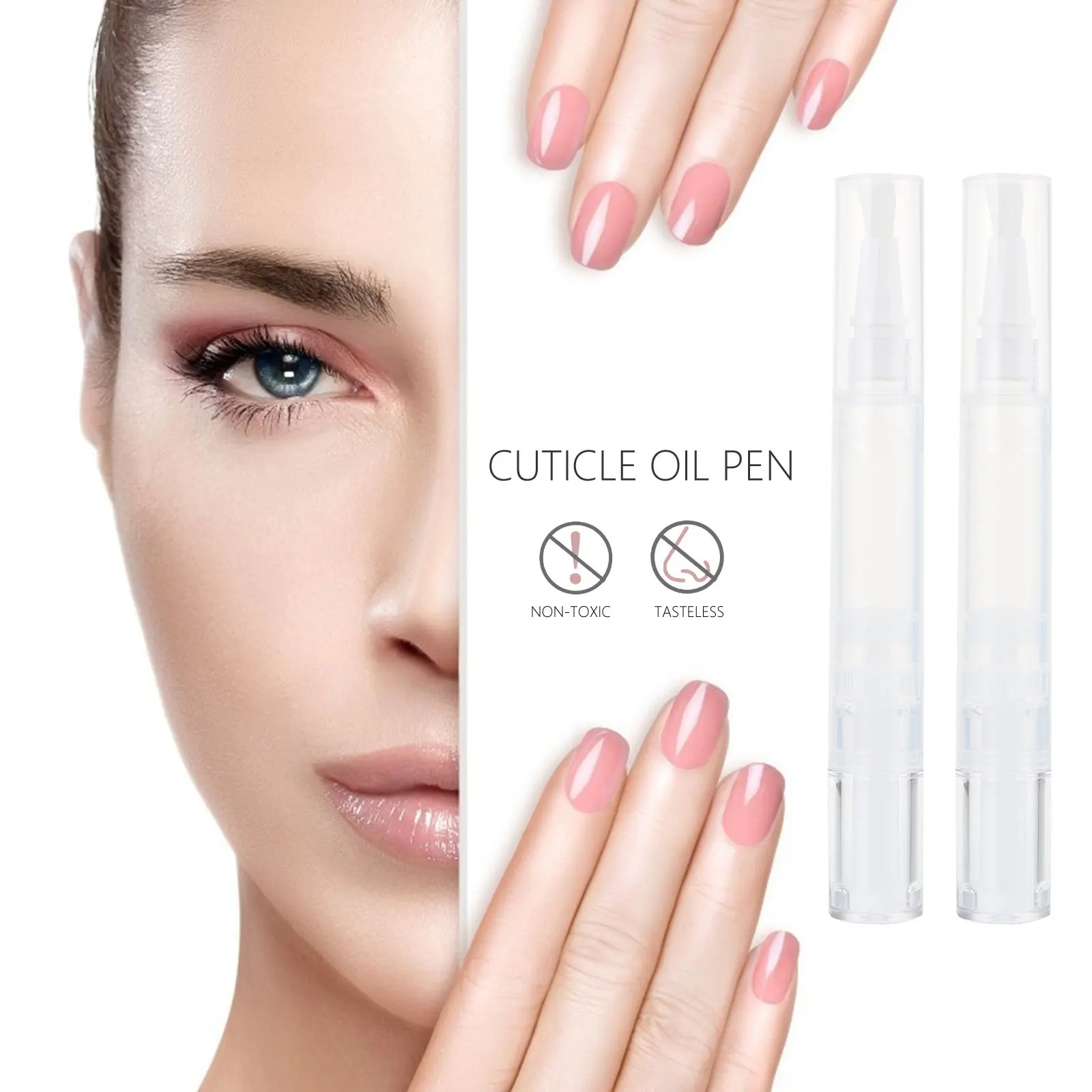 4 قطعة أقلام زيت الشفاه الدوارة حاويات مانعة للتسرب المحمولة أنابيب ملمع الشفاه المخفي موزعات لنمو زيت الأظافر رمش #5