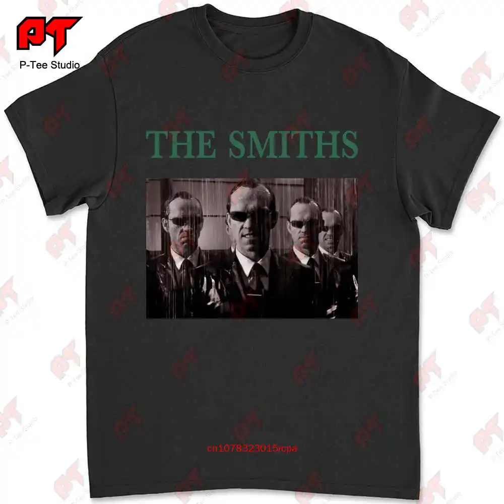 The Matrix X The Smiths Rock Retro Movie T-shirt F1HX