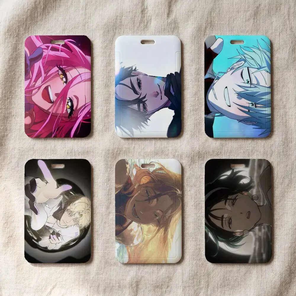 Anime A-Aline S-Stage Fashion ID Card Holder Business Work Card Sleeve Protector