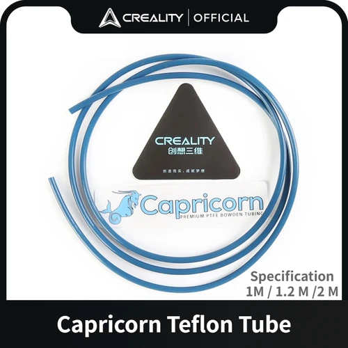 CREALITY Capricornio Bowden tubo de PTFE azul 1/1,2/2M piezas de impresora 3D para filamento de 1,75mm resina de PTFE Premium importada de Japón