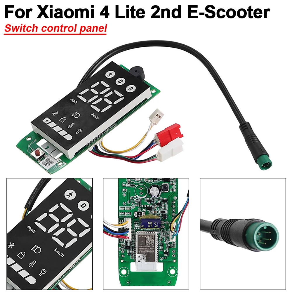 

For/Xiaomi Mi 4 Lite 2nd Gen Electric Scooter Control Display Switch Accessory - Instrument Panel Scooter Accessories