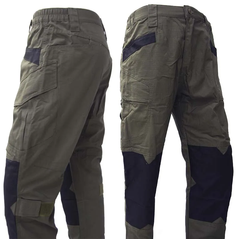 Wear-Resistant Cargo Pant Training Military Tactical Pants Men Trousers Waterproof Multi-pocket Casual Pants