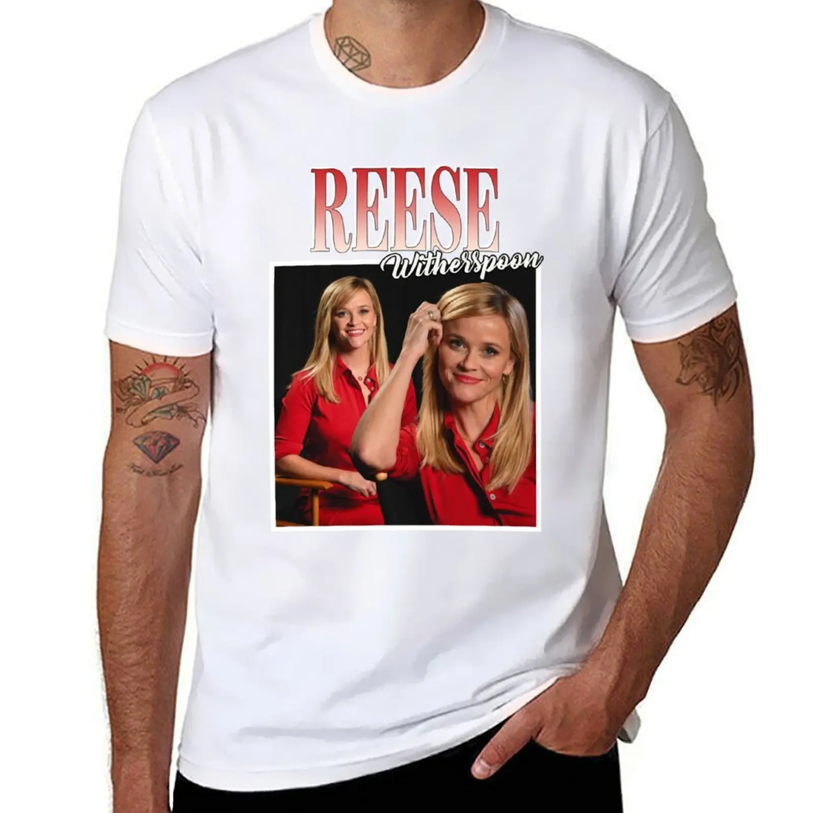 

Reese Witherspoon T-Shirt printed t shirts for man funny t shirts dark humor T-Shirt