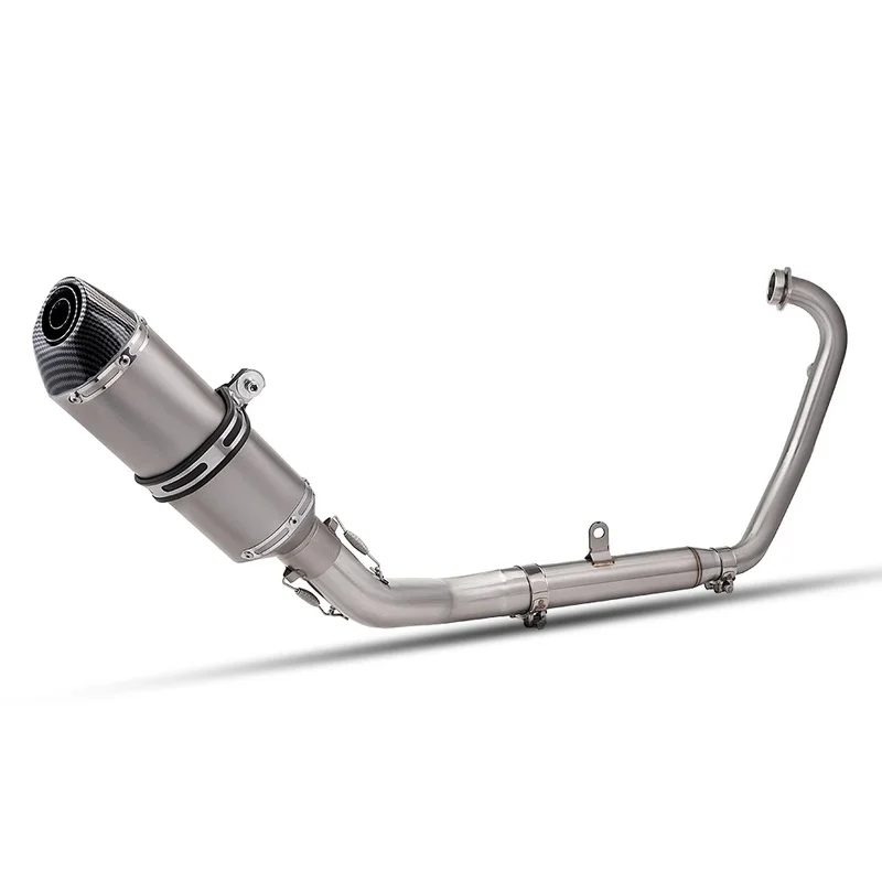 Complete Motorcycle Exhaust System For CFMOTO 250SR 250NK 300SR 300NK