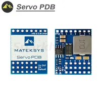 Matek Mateksys Servo PDB W / BEC 5.5-36V to 5-8.2V with 2.54mm Pins Distance for RC Fixed Wing Airplane FPV Drones Accessories