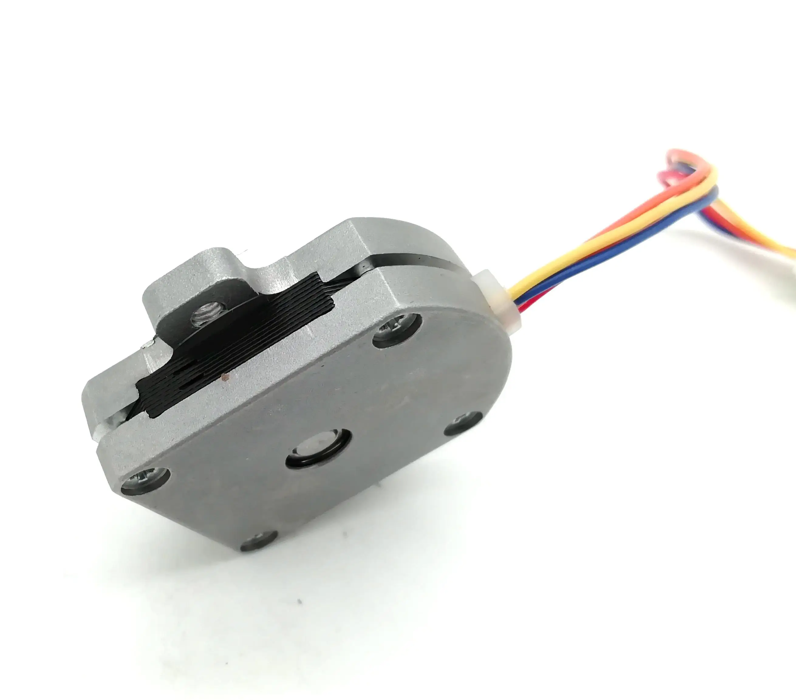 Ultraflat Ultrathin Pancake Stepper Motor 15mm Thickness 0.5A 3.2N.cm