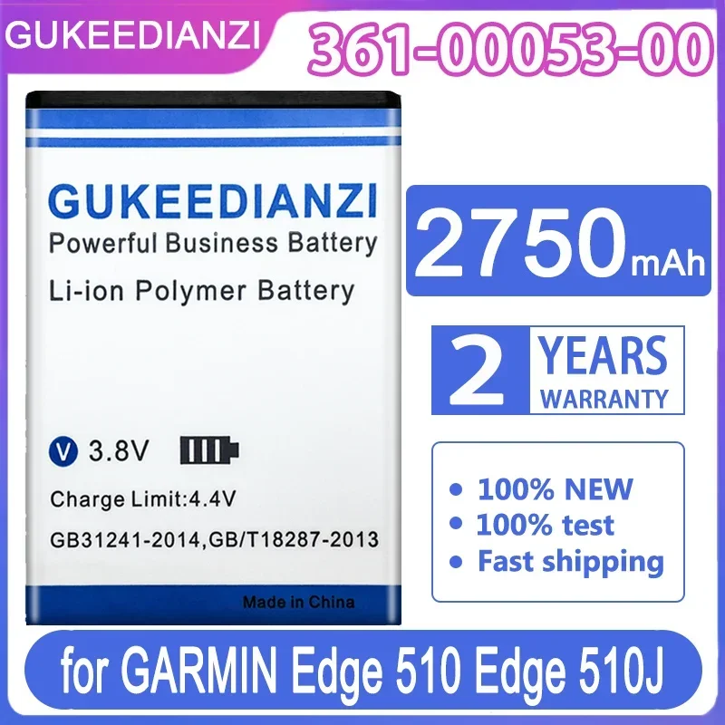 GUKEEDIANZI Replacement Battery 361-00053-00 2750mAh For GARMIN Montana 650 650T 600 VIRB GPS