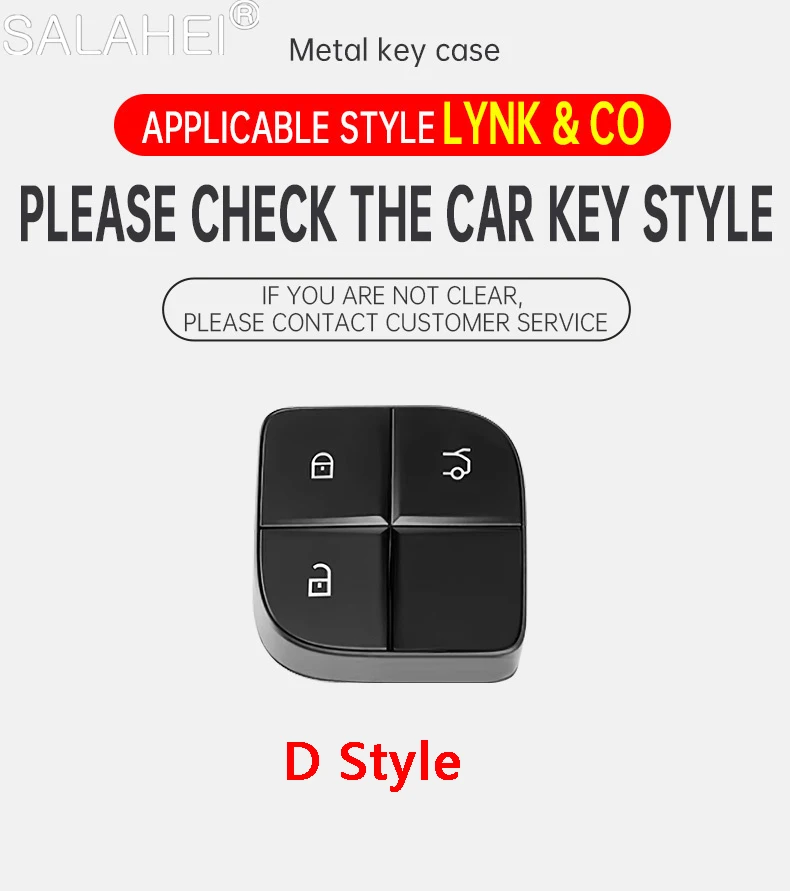 Fashion TPU Car Remote Key Case Full Cover Fob Protector Shell For LYNK&CO 01 02 03 05 06 09 2022 2023 2024 Keychain Accessories