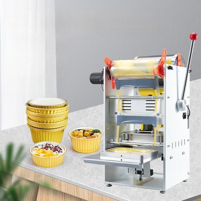 

Takeout Box Sealing Machine Freshness-Locking Box Sealer Cooked Food Sealing Equipment Cup Sealing Machine