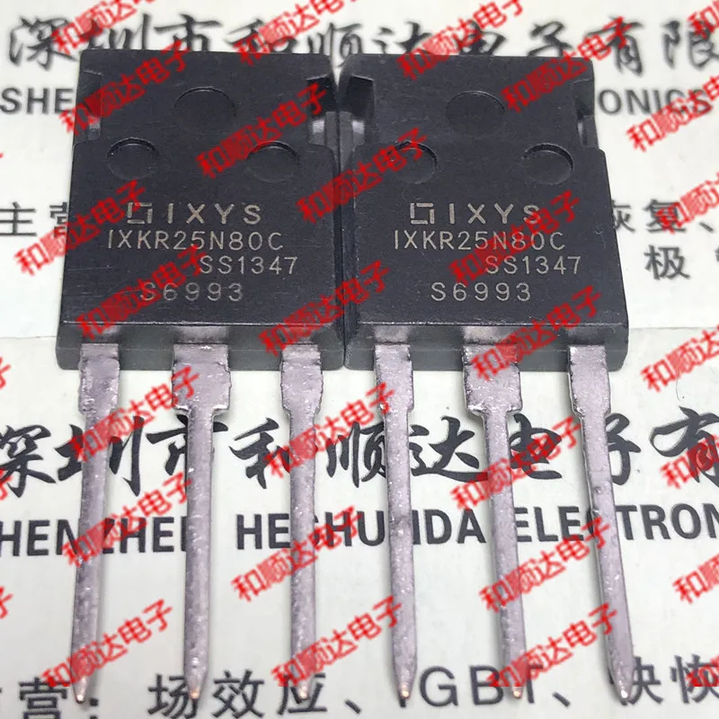 IXKR25N80C العلامة التجارية الجديدة TO-247 800V 25A الكاميرا المادية يمكنها التصوير مباشرة بسعة 100% #1