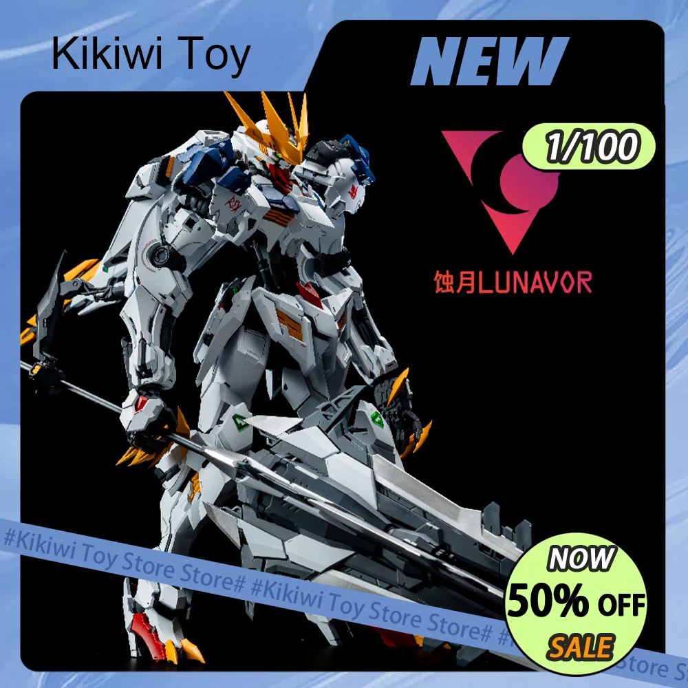 

LUNAVOR Studio 1/100 Fenrir Wolf King Action Figure Assembly Medel Kit Barbatos Anime Mech Plastic Robot Collection Toys Gift