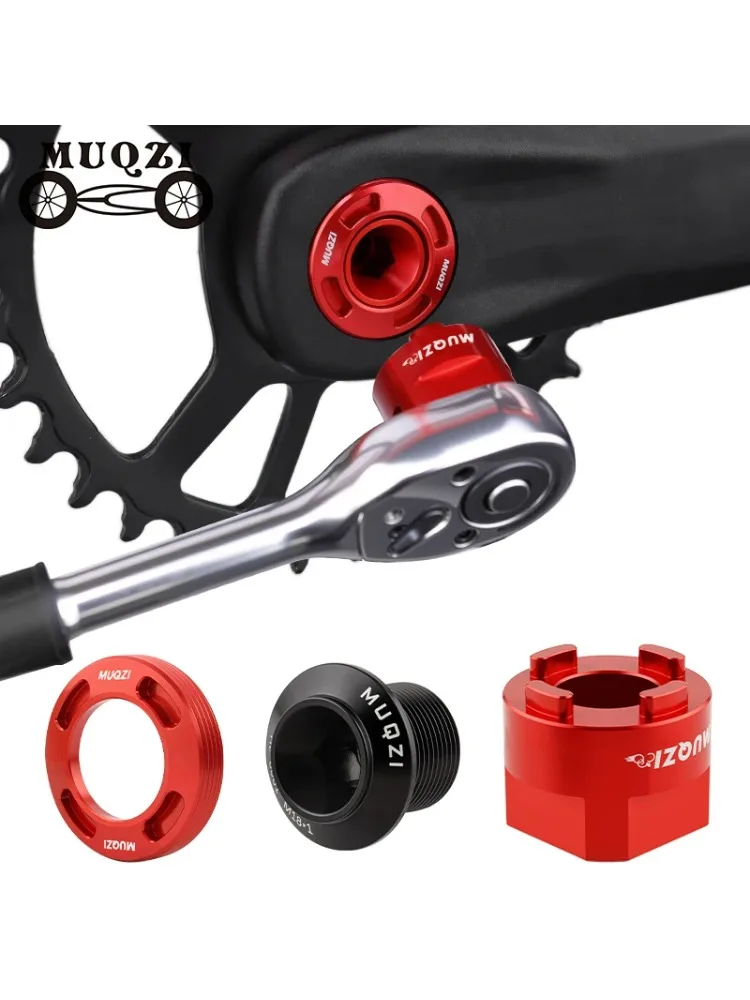 AliExpress MUQZI Crank Arm Cap Kit Crank Self-Extracting Bolt M18/M30 for SRAM DUB Dropshipping