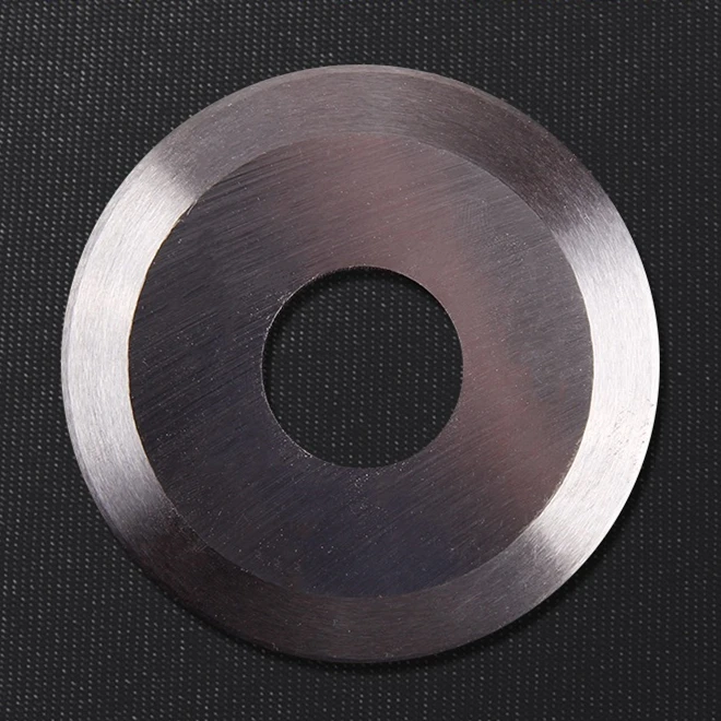 Imagem -02 - Faca Circular Lisa para o Tubo do Papel de Pano Cortando a Lâmina Redonda Ferramentas de Corte 9crsi 76100 mm 10 Peças