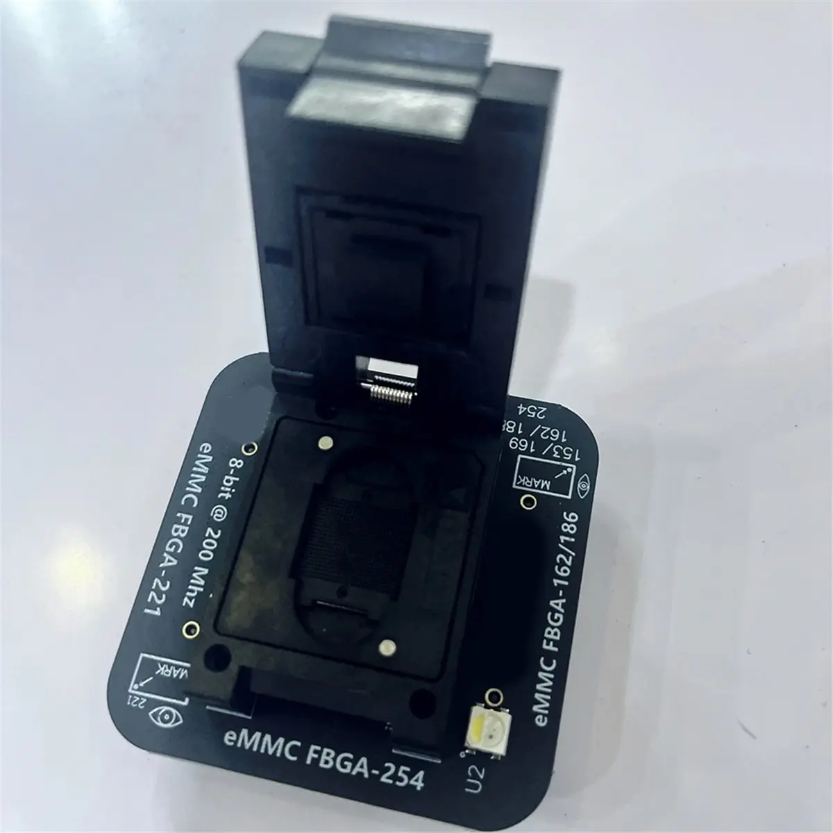 Y1240A*☀▃F64 Lite EMMC 4 in 1 BGA Adapter Repair Tool Sets EMMC FBGA 4 in 1 Adapter Socket for Flash 64