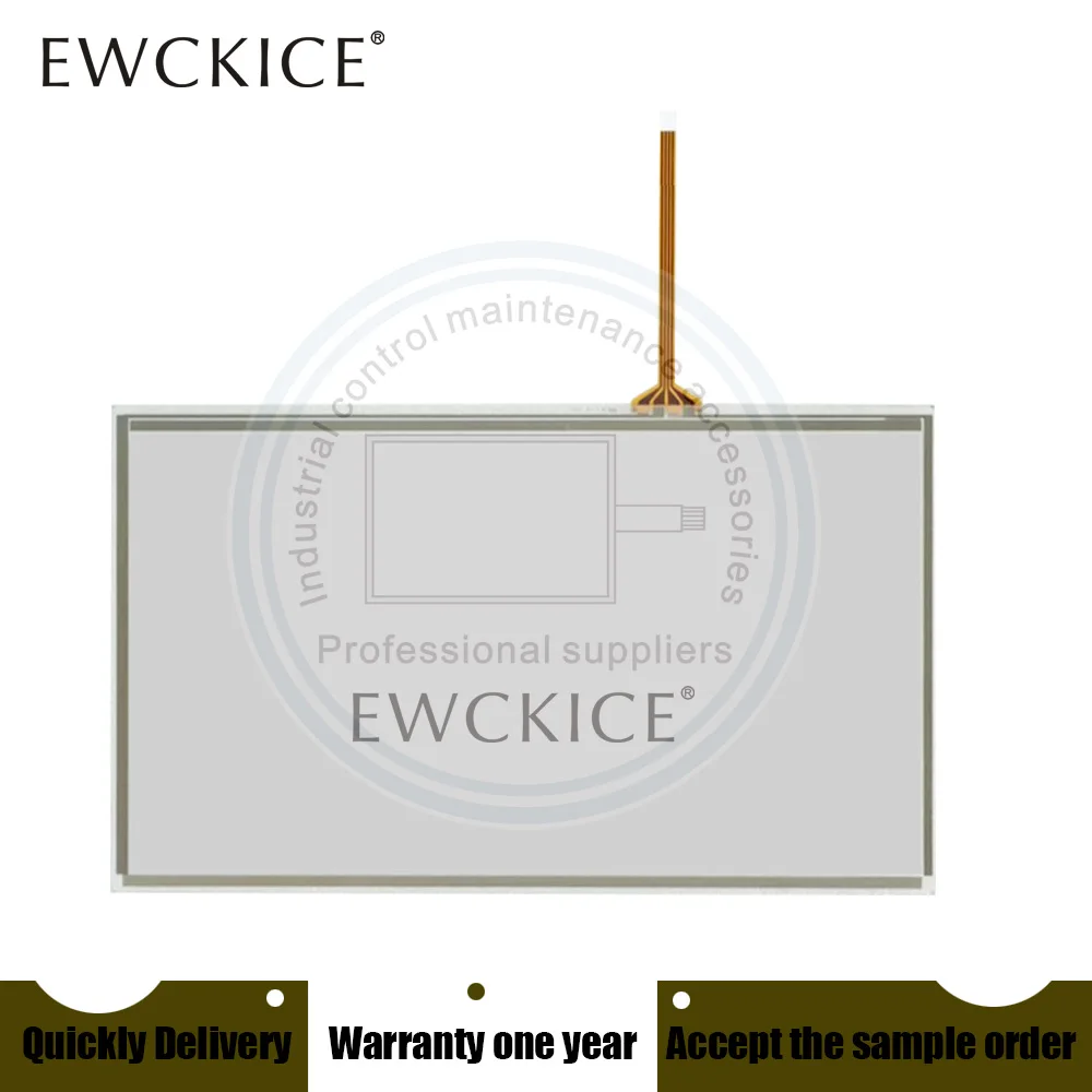 NEW TP10S 1HRS1083368B  HMI PLC Touch Screen Panel Membrane Touchscreen