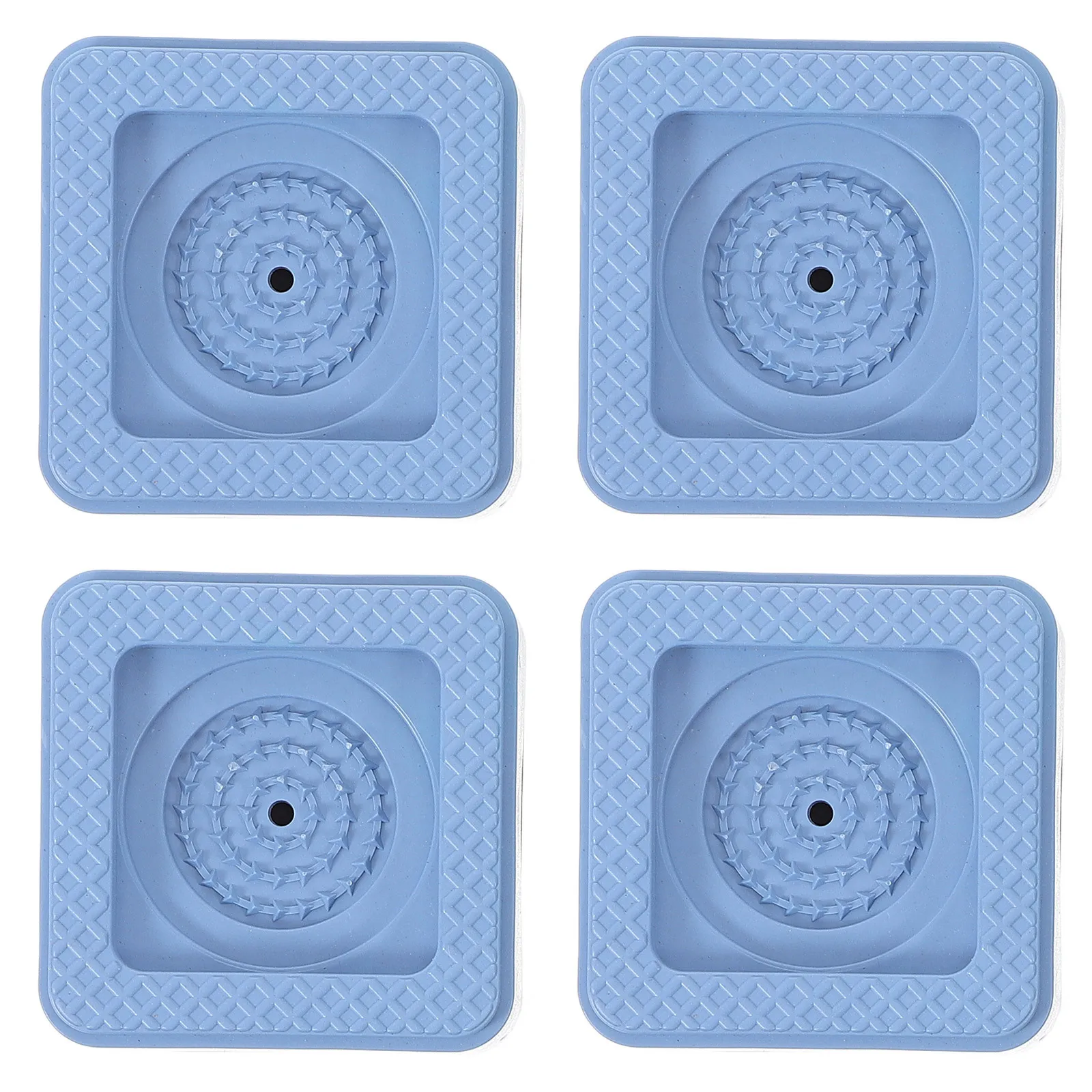 Almofadas estabilizadoras para pés de lavadora, 4 unidades, antivibração, à prova de choque, para máquina de lavar, redução de ruído e proteção de aparelhos