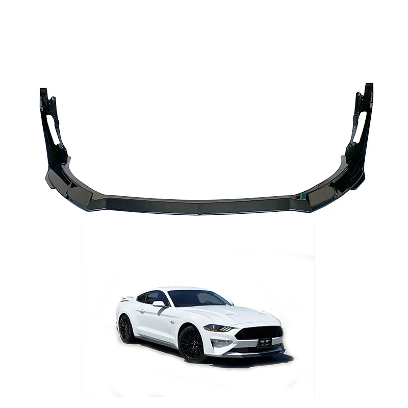 

Mustang Modified Sports Front Carbon Front Spoiler Front Bumper Lip For Mustang 2016-2019