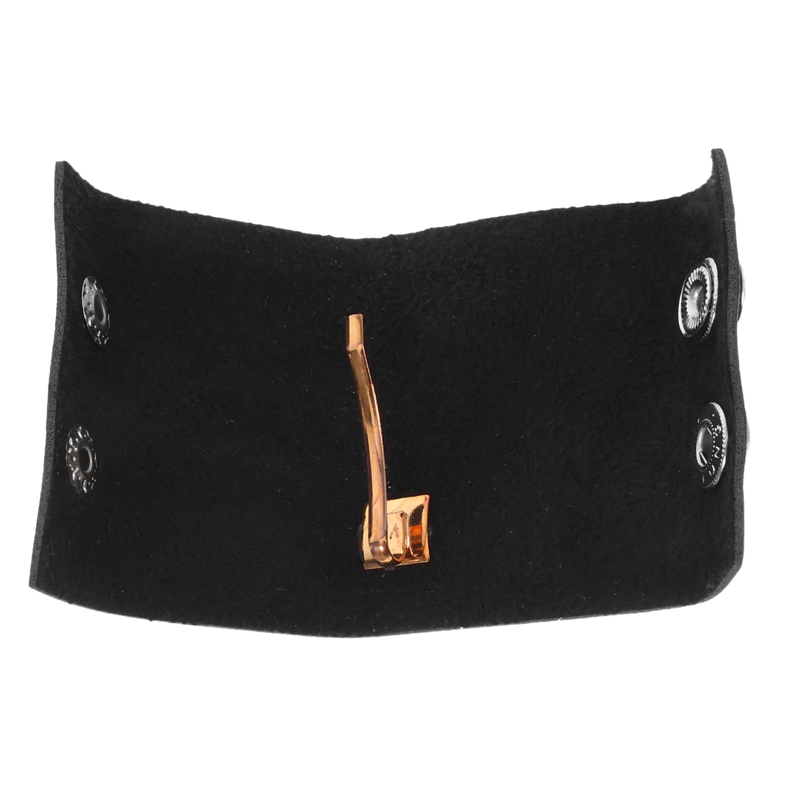 

Accessories Retro Street Style PU Bands Metal Snap Button Thick Hair Easy Wear Daily Outfits Durability Long Use