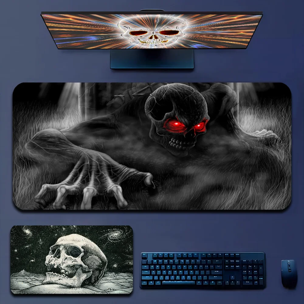 

Skull Horror Non-slip Lockedge Office Student Gaming Thickened Large Writing Pad Non-slip Cushion Mouse Pad