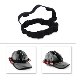 Black Flashlight Headband Headlamp Band for 18650 Flashlight Adjustable Head Band Strap Outdoor Tools