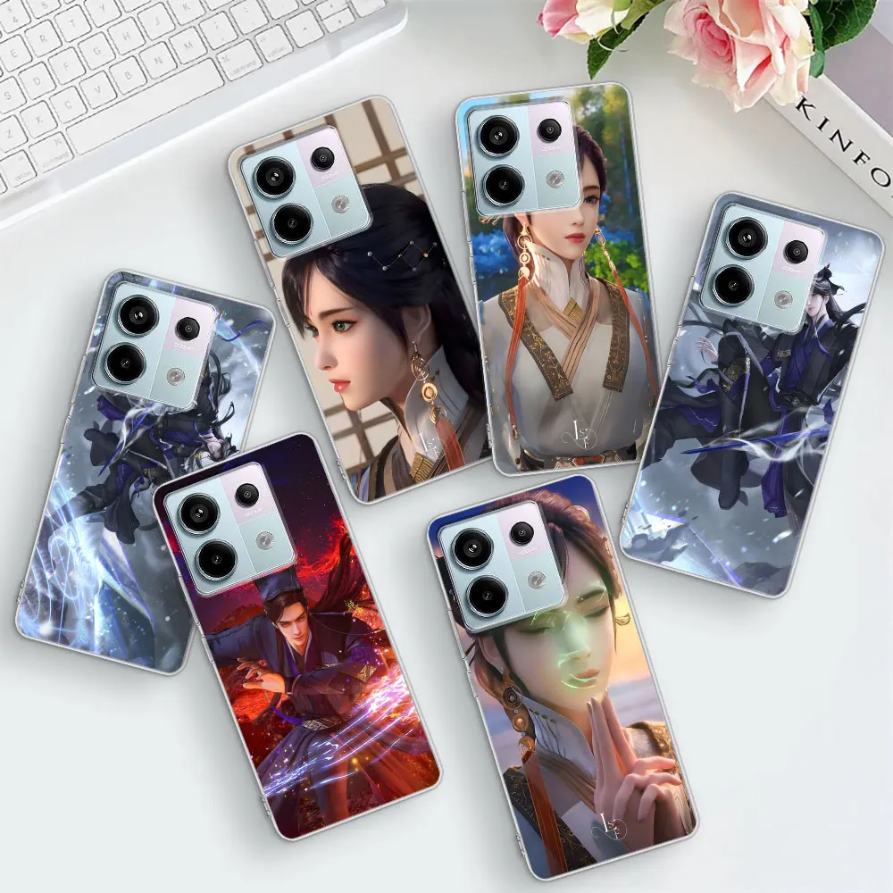 The Island of Siliang Case for Xiaomi Redmi 9 10A 12 12C 7 10C 6 8A 9A 9i 9T S2 Y2 10 Prime 10X 9C 8 7A 6A TPU Phone Cover Funda